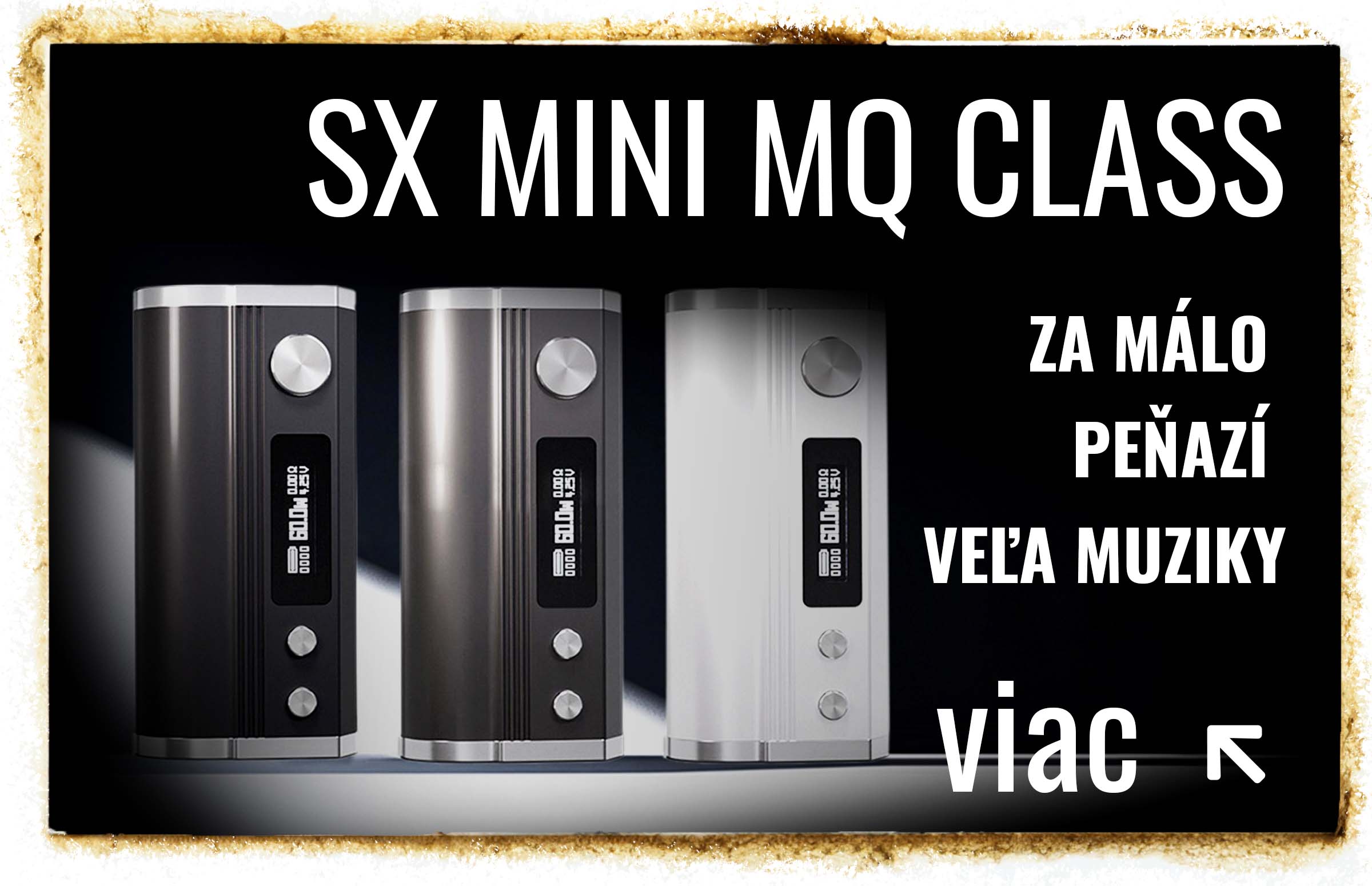 SX mini MQ CLASS, 60W - BOX MOD