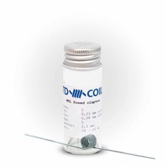 Špirálky TD COILS - MTL fused Clapton Ni80, 5ks