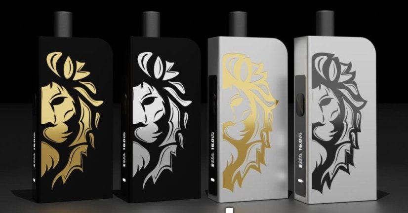Lion Pod Mod – La Tabaccheria - Farebná varianta: Black Silver