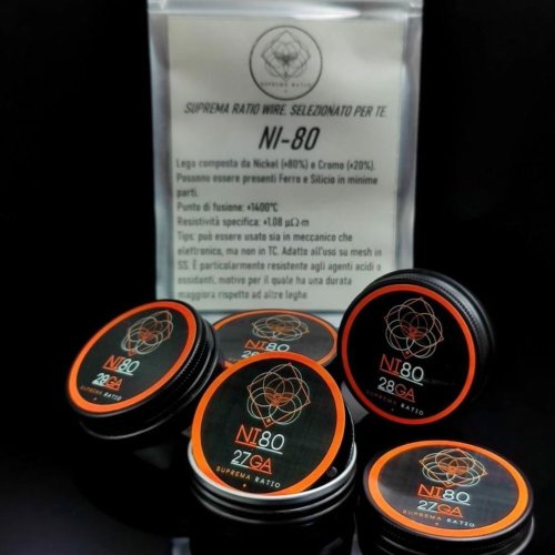 Odporový drôt SUPREMA RATIO - Varianta: Nichrome 80 - 26 GA