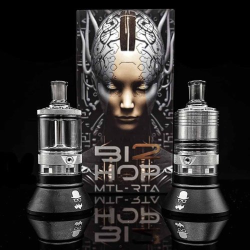 BI2HOP MTL RTA 4ml - Farba: Steinless Steel