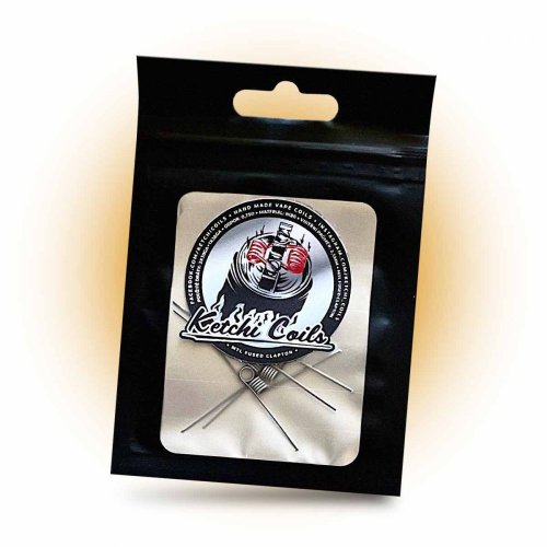 Špirálky KETCHI COILS - MTL Fused Clapton Ni80, 5ks
