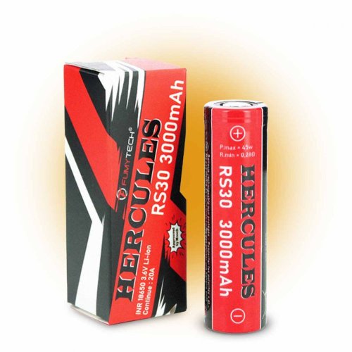 HERCULES RS30, 3000mAh, monočlánok 18650