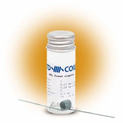 Špirálky TD COILS - MTL fused Clapton Ni80, 5ks