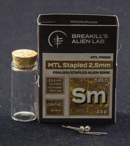 Špirálky BREAKILL´S ALIEN LAB, 2ks - Varianta: MTL PRISM - MTL STAPLED 2,5 mm, Sm