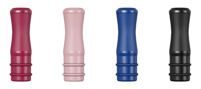 KIWI - Drip Tip Silicone/PC, 2ks - Farebná varianta: Midnight Blue