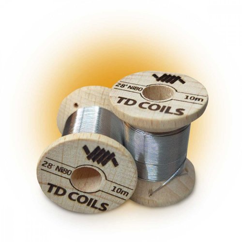 Odporový drôt TD COILS - 28GA Ni80 10m