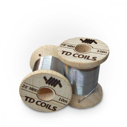 Odporový drôt TD COILS - 28GA Ni80 10m