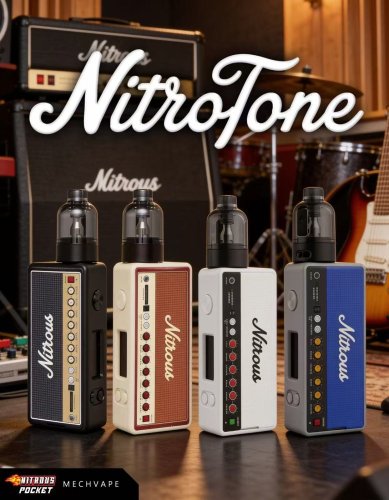 Box Nitrous Pocket, 80W, MECHVAPE - Farebná varianta: Peek - Nitro Tone