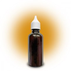 Fľaška PET tmavá 50ml uzáver s kvapkátkom